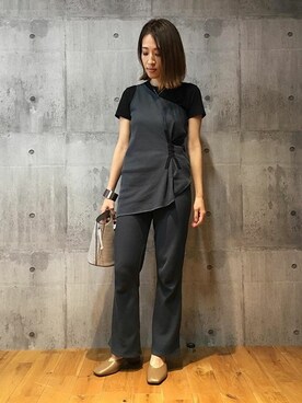 神戸レタスさん（レディース・157cm）の秋コーディネート