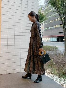 神戸レタスさん（レディース・164cm）の秋コーディネート