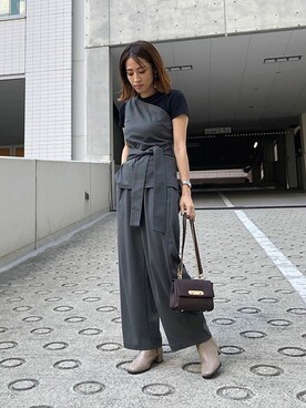 神戸レタスさん（レディース・157cm）の秋コーディネート