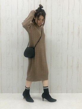 神戸レタスさん（レディース・147cm）の秋コーディネート