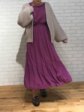 神戸レタスさん（レディース・153cm）の秋コーディネート