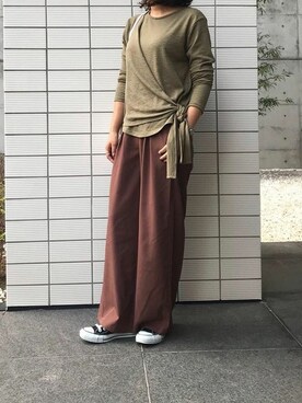 神戸レタスさん（レディース・158cm）の秋コーディネート