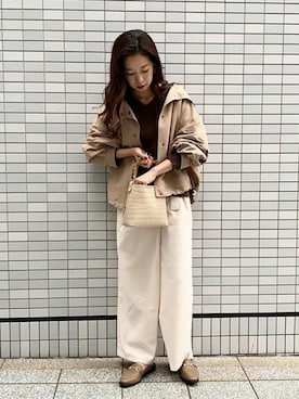 神戸レタスさん（レディース・164cm）の秋コーディネート