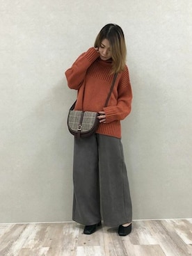 神戸レタスさん（レディース・147cm）の秋コーディネート