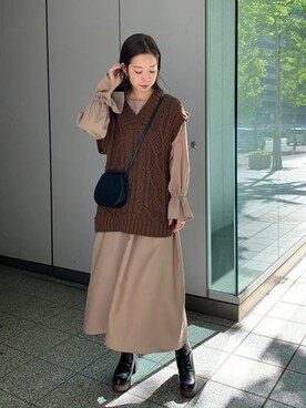 神戸レタスさん（レディース・164cm）の秋コーディネート