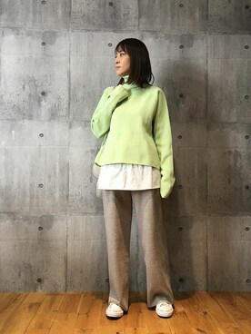 神戸レタスさん(レディース・157cm)の冬コーディネート