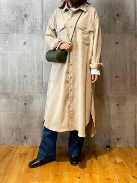 神戸レタスさん（レディース・158cm）の冬コーディネート