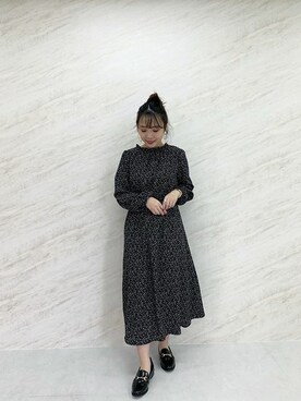 神戸レタスさん（レディース・161cm）の冬コーディネート