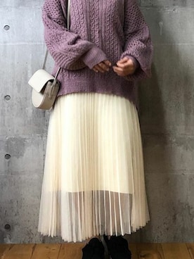 神戸レタスさん(レディース・153cm)の冬コーディネート