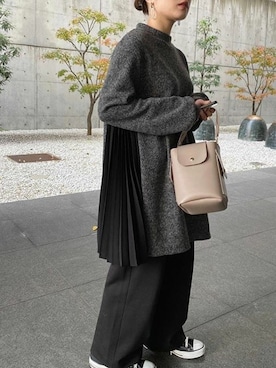 神戸レタスさん（レディース・153cm）の冬コーディネート