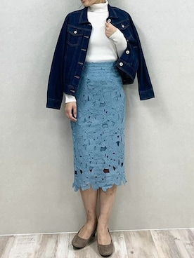 神戸レタスさん(レディース・160cm)の冬コーディネート