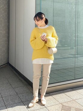 神戸レタスさん（レディース・161cm）の冬コーディネート