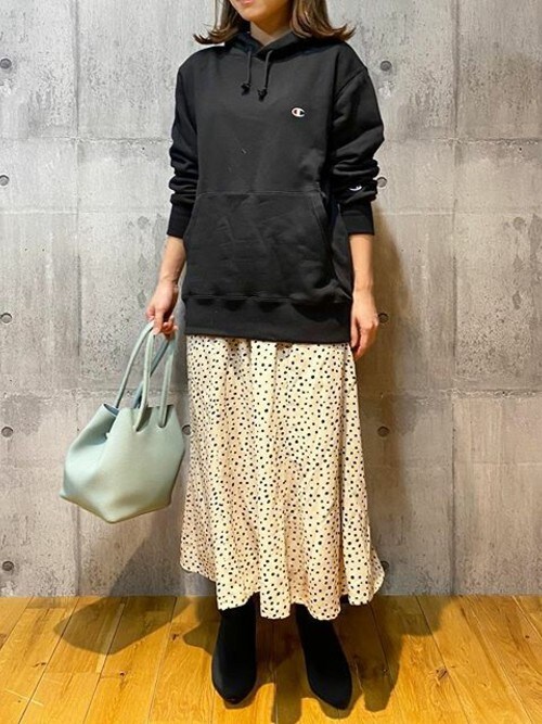 Champion]チャンピオン フード付スウェットパーカー（スウェット