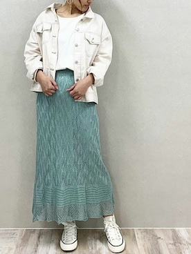 神戸レタスさん（レディース・160cm）の冬コーディネート