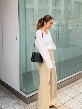 神戸レタスさん（レディース・159cm）の冬コーディネート