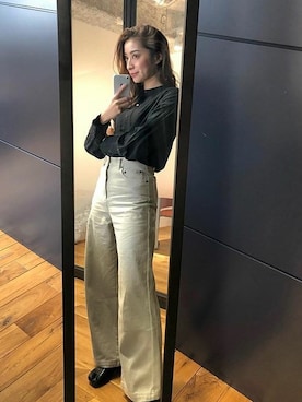 神戸レタスさん（レディース・159cm）の冬コーディネート