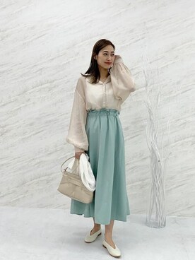 神戸レタスさん（レディース・164cm）の冬コーディネート