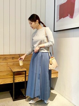 神戸レタスさん（レディース・161cm）の冬コーディネート