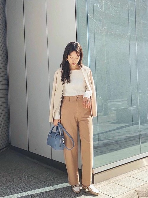 ［レナっこさま専用］overEノーカラーハイストレッチジョーゼットジャケット ノーカラーハイストレッチジョーゼットジャケット：ネイビー│胸