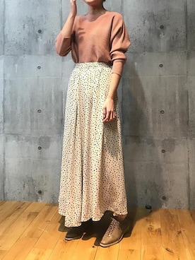 神戸レタスさん（レディース・160cm）の冬コーディネート