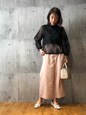 神戸レタスさん（レディース・157cm）の冬コーディネート