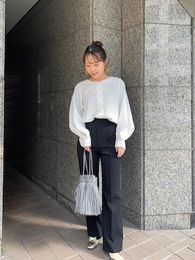 神戸レタスさん（レディース・161cm）の冬コーディネート