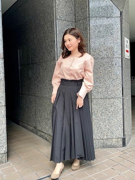 神戸レタスさん（レディース・152cm）の冬コーディネート