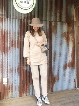 神戸レタスさん（レディース・164cm）の冬コーディネート