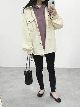 神戸レタスさん（レディース・164cm）の春コーディネート