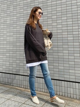 神戸レタスさん（レディース・159cm）の春コーディネート