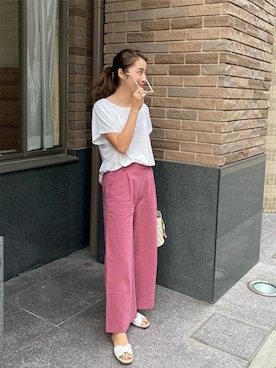 神戸レタスさん（レディース・159cm）の春コーディネート