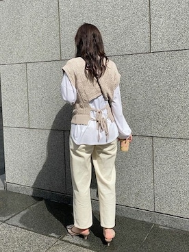 神戸レタスさん（レディース・164cm）の春コーディネート