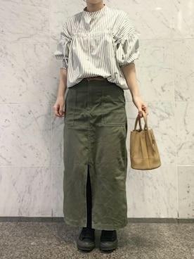 神戸レタスさん（レディース・153cm）の春コーディネート