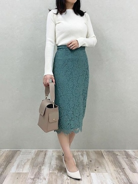 神戸レタスさん（レディース・158cm）の春コーディネート