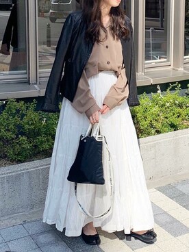 神戸レタスさん（レディース・164cm）の春コーディネート