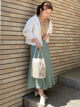 神戸レタスさん(レディース・152cm)の春コーディネート