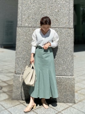 神戸レタスさん（レディース・152cm）の春コーディネート