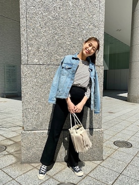 神戸レタスさん（レディース・164cm）の春コーディネート