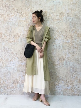 神戸レタスさん（レディース・164cm）の春コーディネート