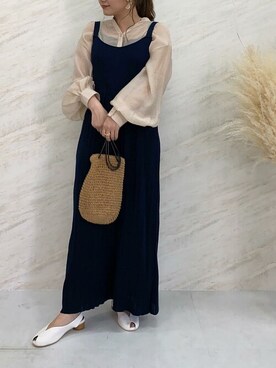 神戸レタスさん（レディース・152cm）の春コーディネート