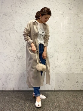 神戸レタスさん（レディース・152cm）の春コーディネート