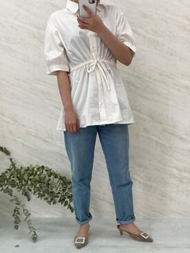 神戸レタスさん（レディース・152cm）の夏コーディネート