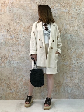 神戸レタスさん（レディース・147cm）の夏コーディネート