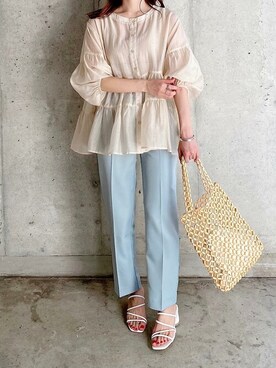 神戸レタスさん(レディース・158cm)の夏コーディネート