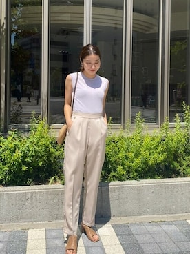 神戸レタスさん（レディース・159cm）の夏コーディネート