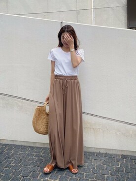 神戸レタスさん（レディース・159cm）の夏コーディネート