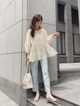 神戸レタスさん（レディース・164cm）の夏コーディネート