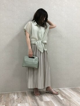 神戸レタスさん（レディース・147cm）の夏コーディネート