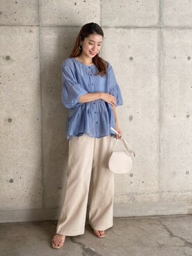 神戸レタスさん(レディース・159cm)の夏コーディネート