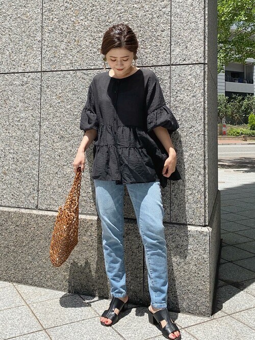 KOBE LETTUCE�{���_�˃��^�X����̃V���c/�u���E�X�u�o���h�J���[�V�A�[�e�B�A�[�h�u���E�X�iKOBE LETTUCE�b�R�E�x���^�X�j�v���g�����R�[�f�B�l�[�g